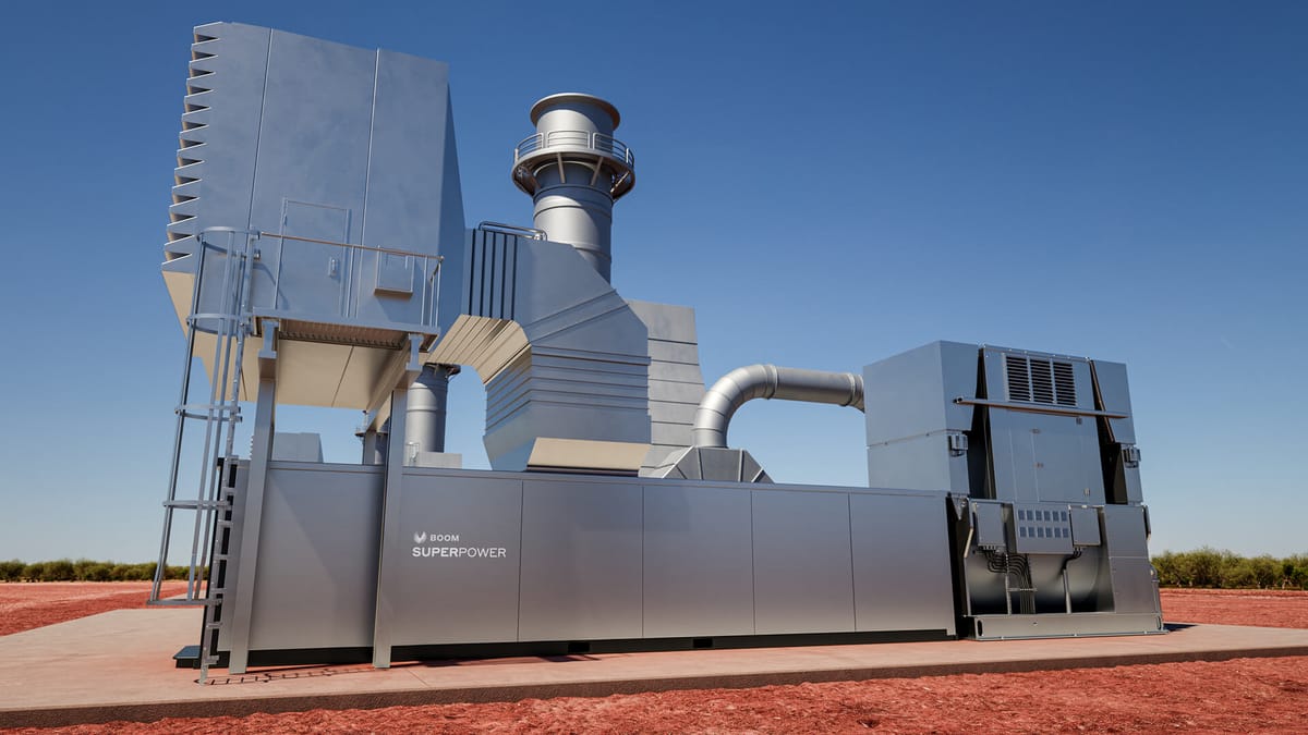 Boom Supersonic: 為什麼一家造飛機的公司，變成了 AI 的能源救星？