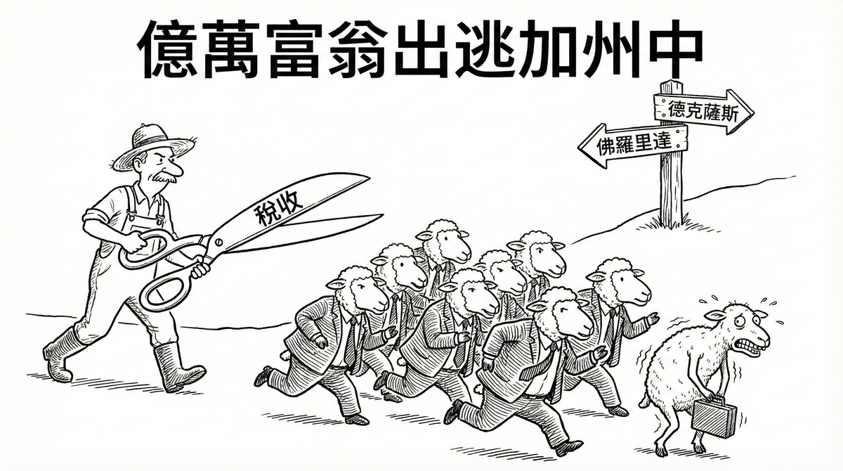 1 兆美元逃離加州！矽谷富豪為何集體出走？