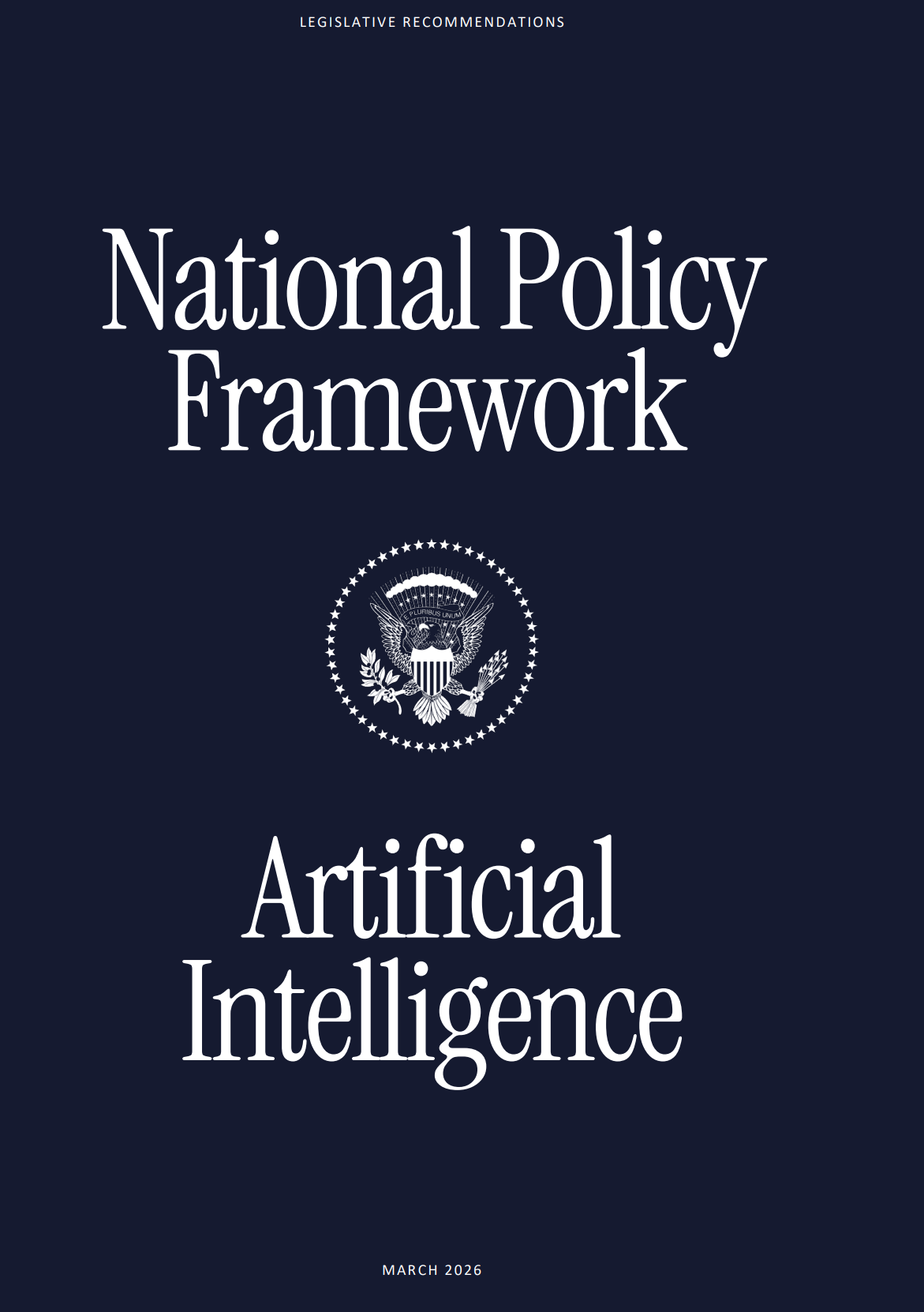 白宮發布 AI 國家政策框架，為什麼 50 位共和黨州議員要反對自己的總統