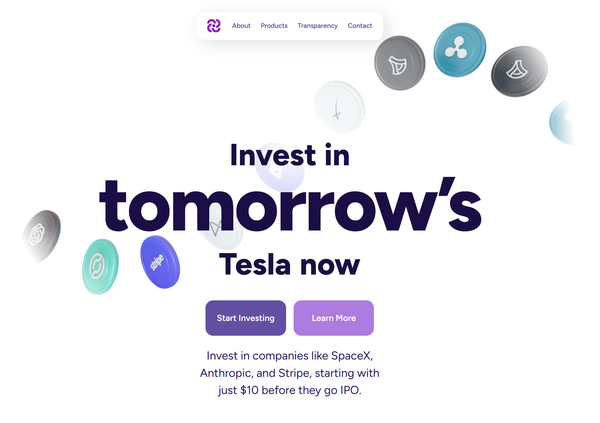 Jarsy 讓散戶有機會投資 Anduril 、SpaceX、Stripe、Databrick 等公司股權代幣