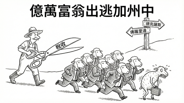 1 兆美元逃離加州！矽谷富豪為何集體出走？