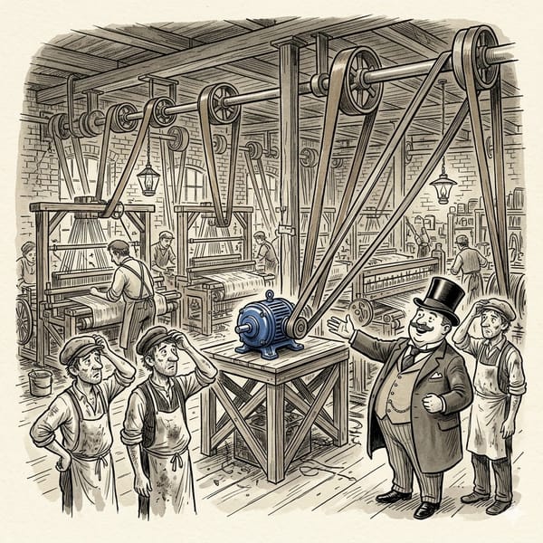 AI 讓你快 10 倍，但你的公司為什麼沒變？生產力去哪了？